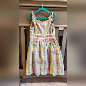Lilly Pulitzer Plaid Girls Dress 8